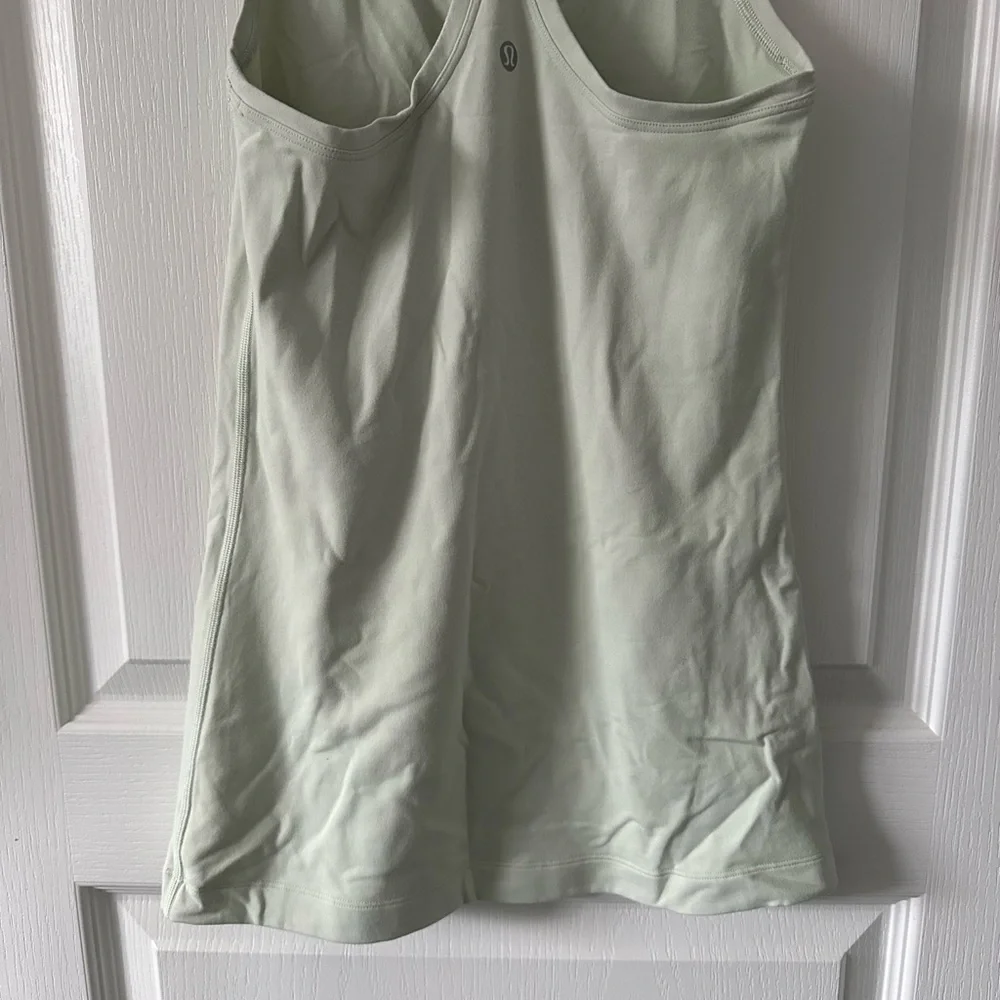 Lululemon Cool Racerback Tank Top *Nulu - Light Mint Green - Size 0 - Picture 4 of 4